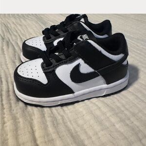 Nike Kids Black and White Sneakers